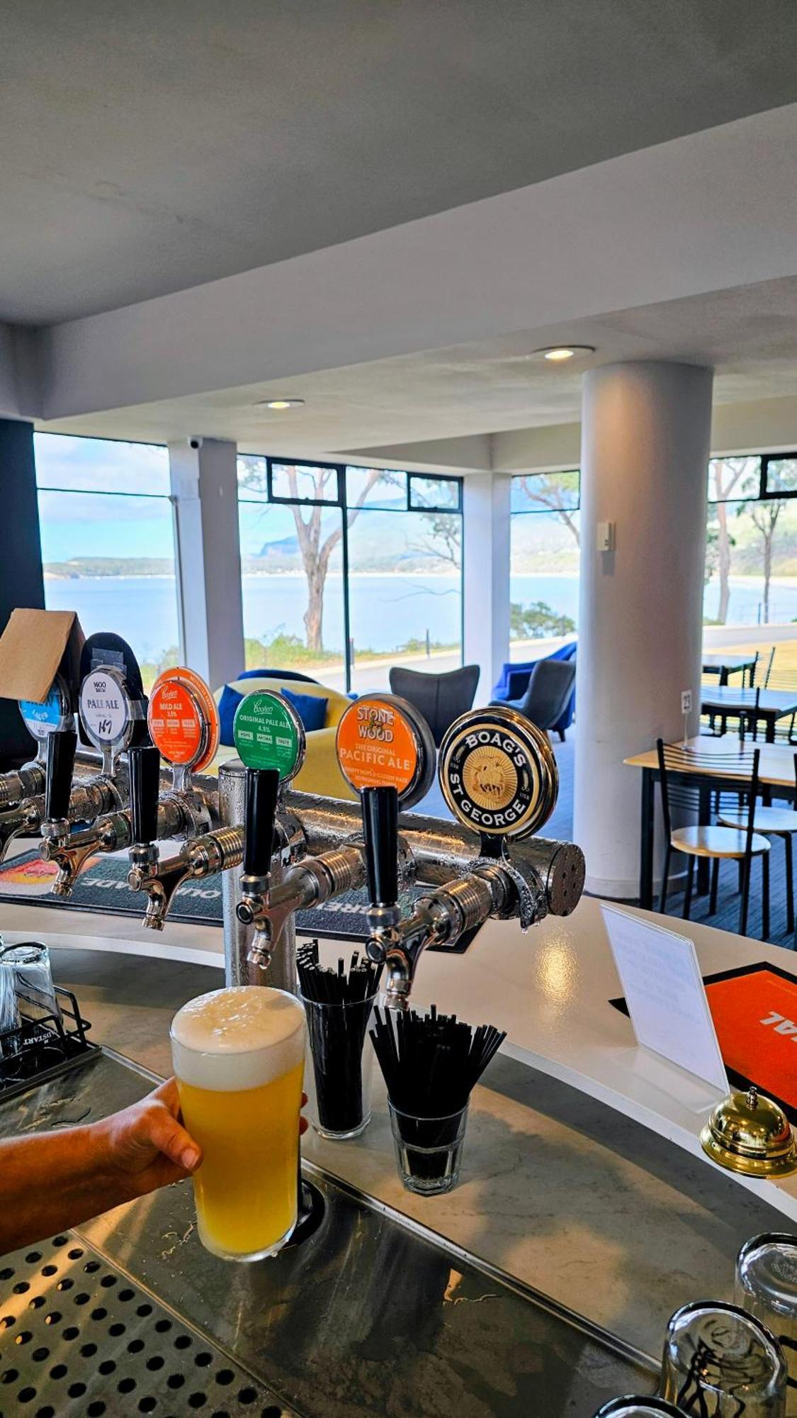 Lufra Beachside Hotel Eaglehawk Neck Esterno foto