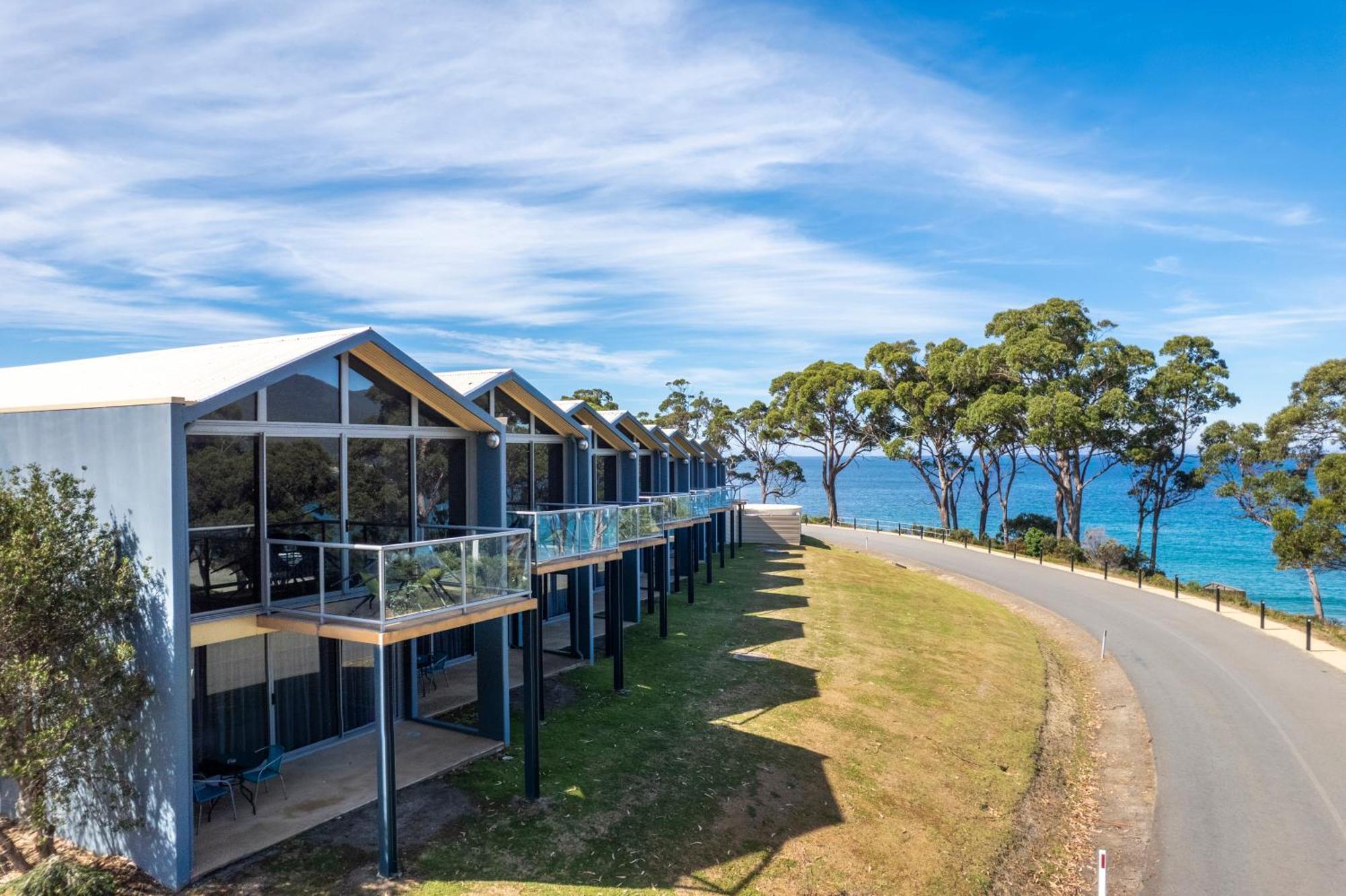 Lufra Beachside Hotel Eaglehawk Neck Esterno foto
